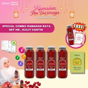 0. (NEW!) Set Kecantikan - COMBO 5 Jus + 1 Olive Soap