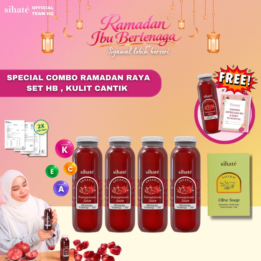 0. (NEW!) Set Kecantikan - COMBO 5 Jus + 1 Olive Soap